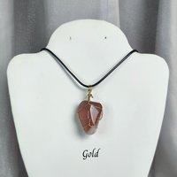 Moonstone Wire Wrapped Pendant in Gold, Rose Gold or Copper