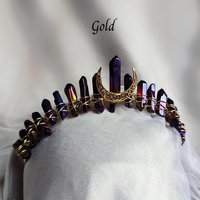 MYSTIQUE Titanium Quartz Crystal Crown