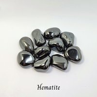 Psychic ability and development crystal set with amethyst, lapis lazuli, hematite, black obsidian and information card.