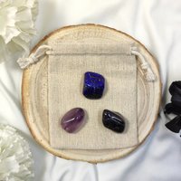 Third Eye Chakra Crystal Set with Guide