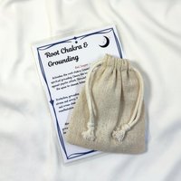 Root Chakra Crystal Set with Guide