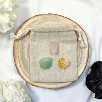 Love, Friendship & Healing Crystal Set with Guide