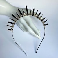 PUNK ROCK Howlite Crystal Crown