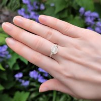 Selenite Wire Wrapped Ring in Silver or Copper