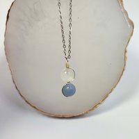 Angel and Spirit Connection Gemstone Pendant