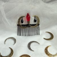 Gothic Moon Comb