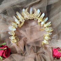 EMPRESS Citrine Crystal Crown