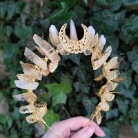 EMPRESS Citrine Crystal Crown