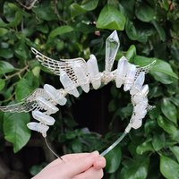 ANGELUS Aura Quartz Crystal Crown