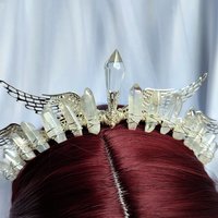 ANGELUS Aura Quartz Crystal Crown