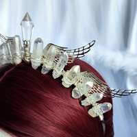 ANGELUS Aura Quartz Crystal Crown