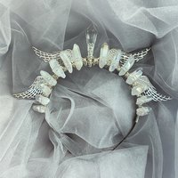 ANGELUS Aura Quartz Crystal Crown