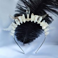 ANGELUS Aura Quartz Crystal Crown