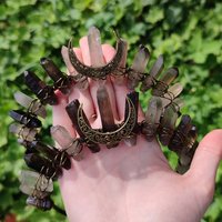 DRUID Smokey Quartz Crystal Crown