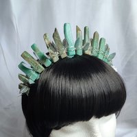 DIANA Amazonite Crystal Crown