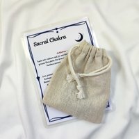 Sacral Chakra Crystal Set with Guide