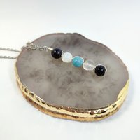 Cancer Gemstone Pendant