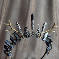 NORSE Black Quartz Crystal Crown