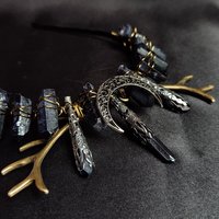 NORSE Black Quartz Crystal Crown