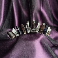 AHMANET Quartz Crystal Crown