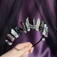 AHMANET Quartz Crystal Crown