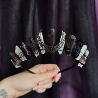AHMANET Quartz Crystal Crown