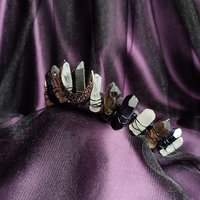 AHMANET Quartz Crystal Crown