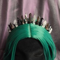 AHMANET Quartz Crystal Crown