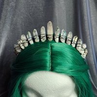 ANGEL DUST Aura Quartz Crystal Crown