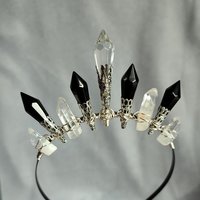 DARK ANGEL Glass Crystal Crown