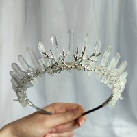 WINTER WONDERLAND Quartz Crystal Crown