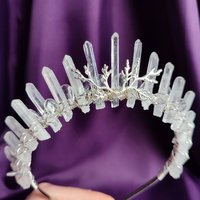 WINTER WONDERLAND Quartz Crystal Crown