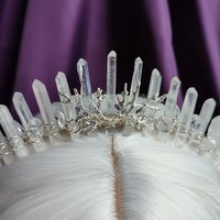 WINTER WONDERLAND Quartz Crystal Crown