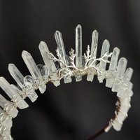 WINTER WONDERLAND Quartz Crystal Crown