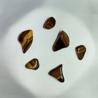 Tiger's Eye Wire Wrapped Pendant in Silver