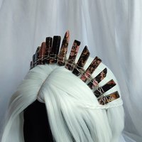 ANNABELLE Rhodonite Crystal Crown