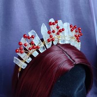 HOLLY Quartz Crystal Crown