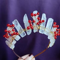 HOLLY Quartz Crystal Crown
