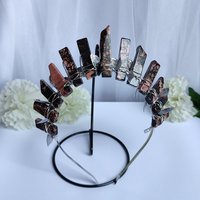 FREYJA Rhodonite Crystal Crown
