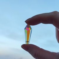 Suncatcher Crystal Icicle Prisms