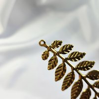 Gold Filigree Leaves