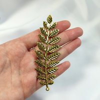 Gold Filigree Leaves