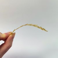 Gold Filigree Leaves