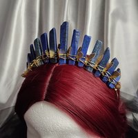 THEIA Lapis Lazuli Crystal Crown
