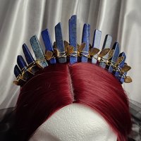 THEIA Lapis Lazuli Crystal Crown