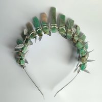 DIANA Amazonite Crystal Crown