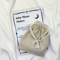 Solar Plexus Chakra Crystal Set with Guide