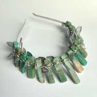 DIANA Amazonite Crystal Crown