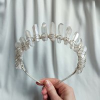 AURORA Aura Quartz Crystal Crown