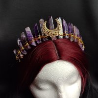 DREAMER Amethyst Crystal Crown
